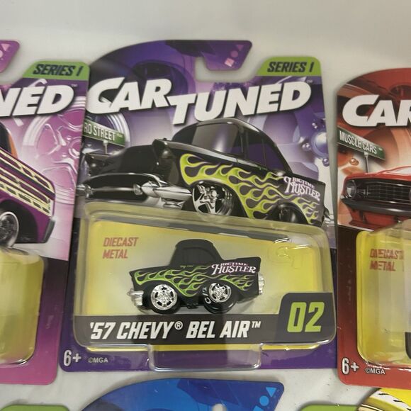 Car Tuned Series 1 Full Set of 8  Die cast Cars 1:64 New Sealed Box - Picture 7 of 13